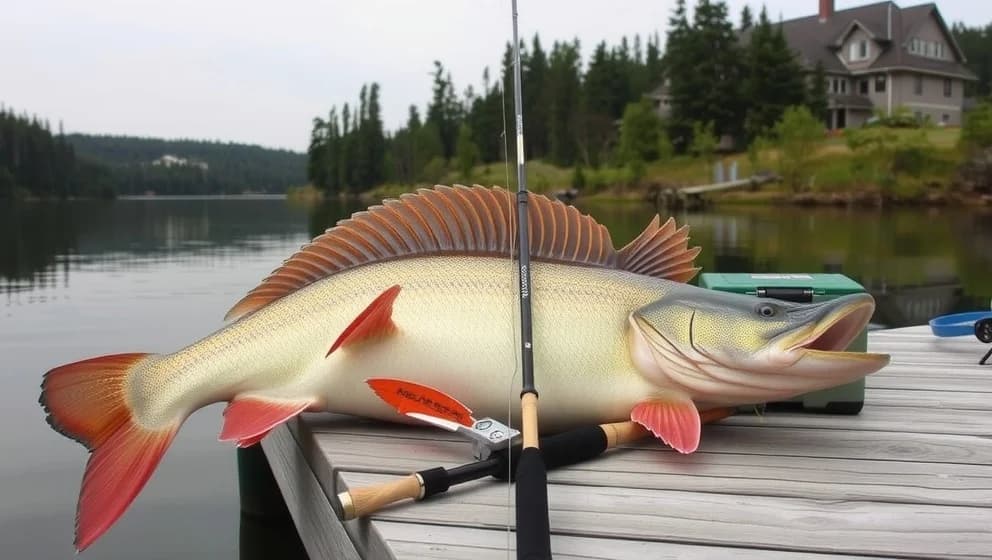 Gädda rekord som slagits i Sverige